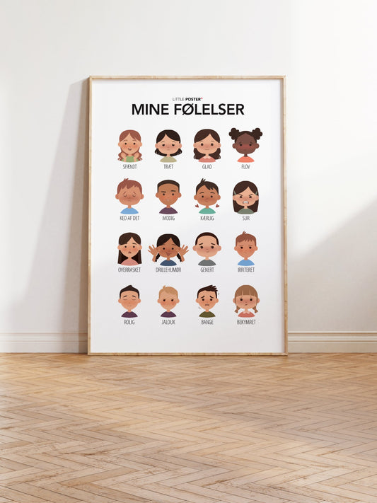 Mine Følelser - Littleposter.dk